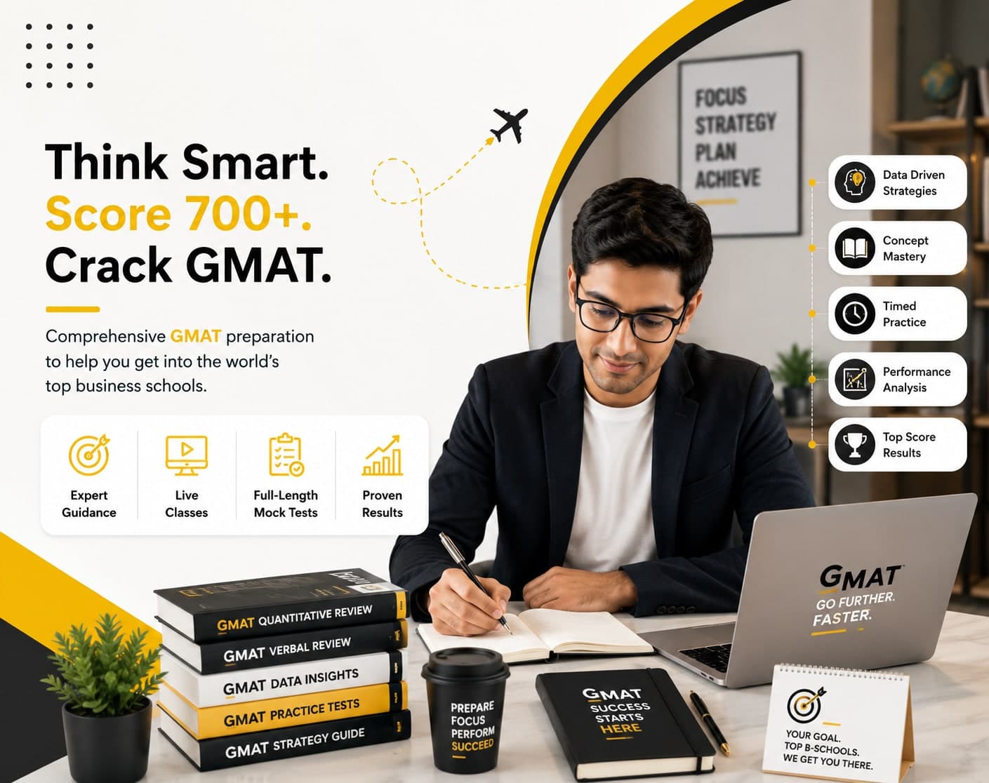 A student preparing for the GMAT exam