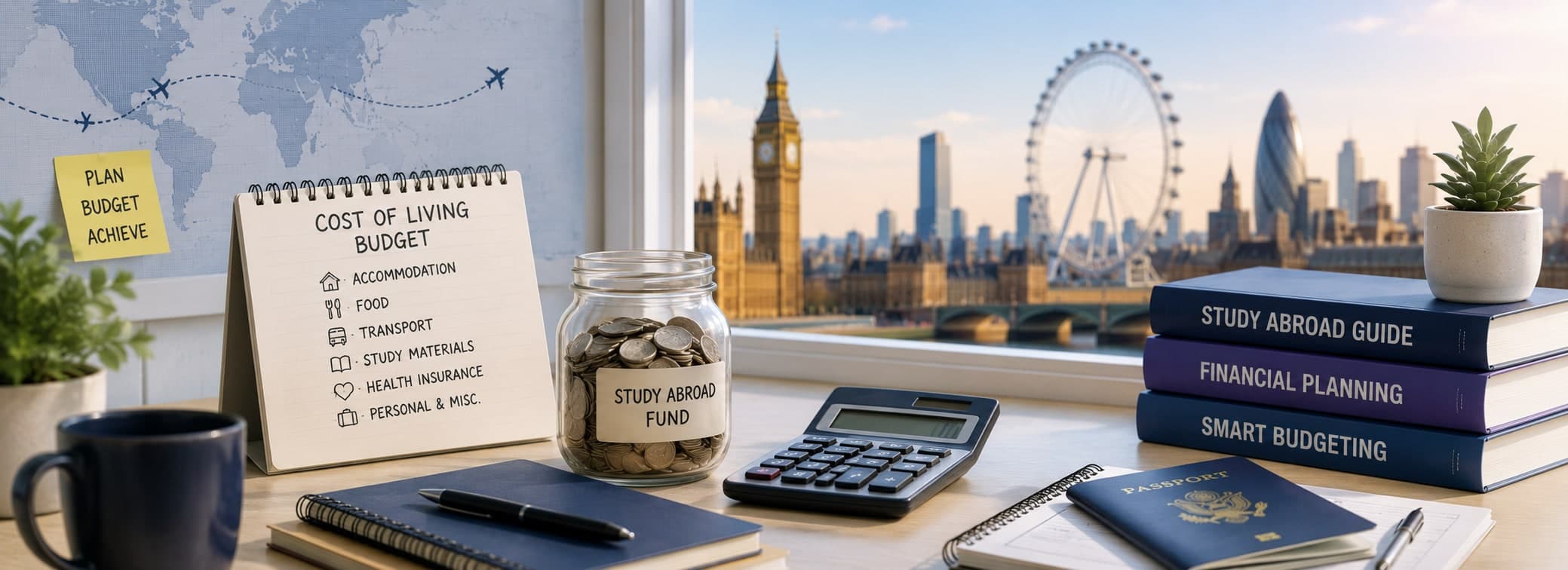 Budgeting for Cost of Living Abroad